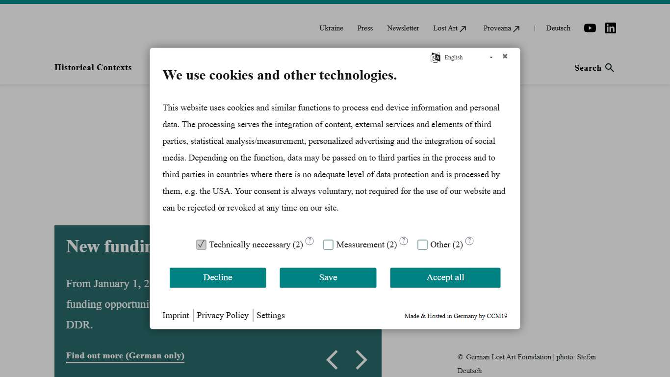 Home Kulturgutverluste