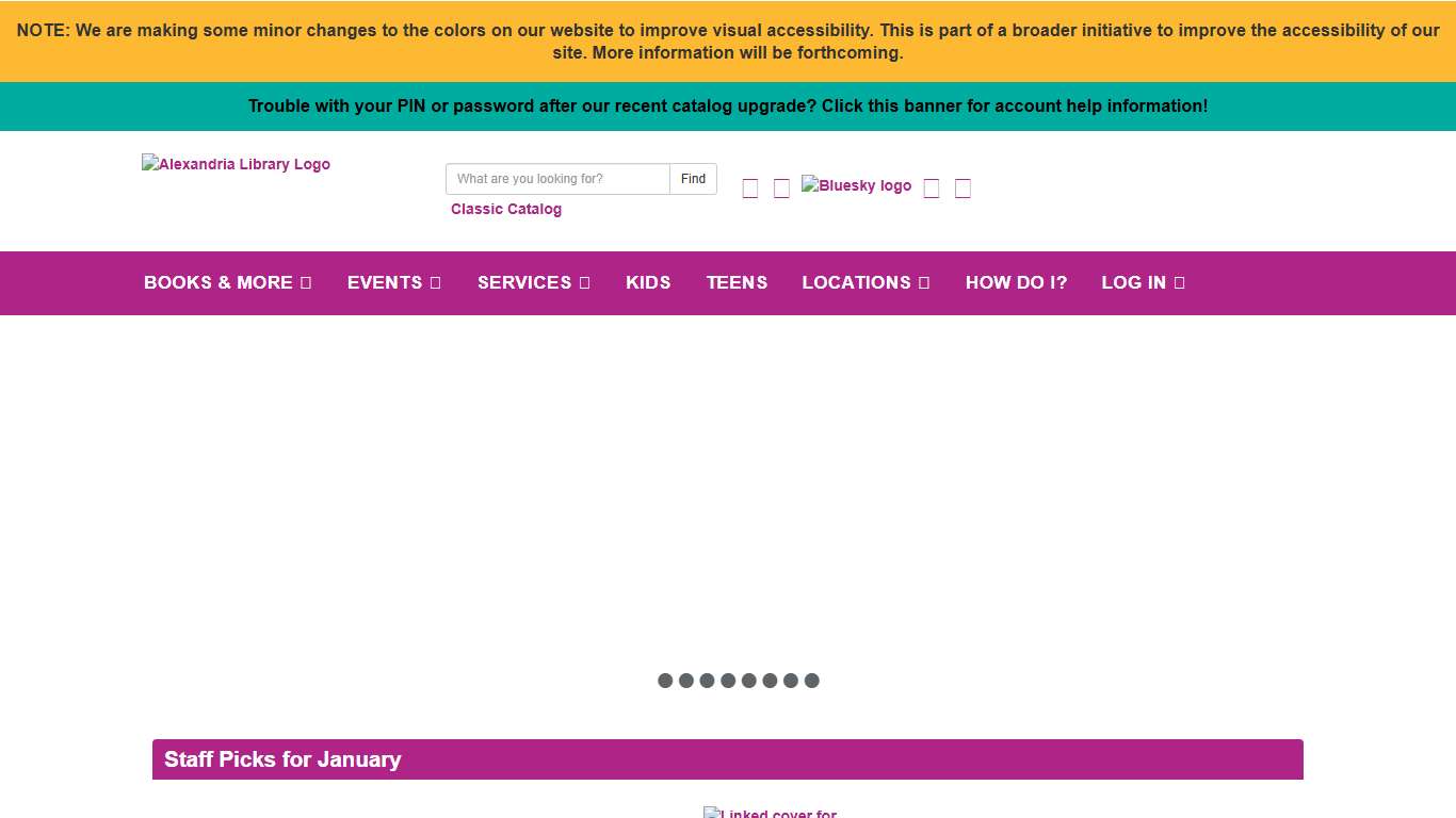 Home - Alexandria Library